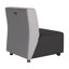 Fauteuil mobile rembourré Pro Series - noir-102905266