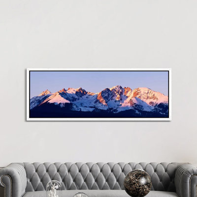 Rocky Mountain Range by Dan Ballard - Panoramic Print on Canvas