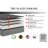12" Smooth Top Foam Medium Plush Mattress-1093330731