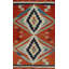 Antique Navajo Small Scatter Size Wool Flat Weave Native American Rug