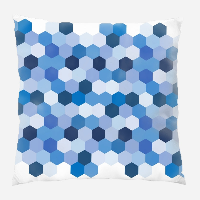 Coussin décoratif géométrique