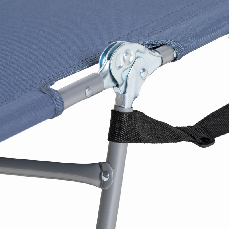 Chaise longue de plage pliante avec trou pour le visage et fentes pour les accoudoirs, chaise de bronzage réglable à 5 niveaux avec coussin pour patio, jardin, plage, piscine