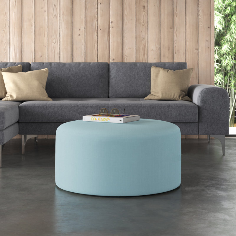 Averey Upholstered Ottoman, Breeze