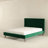 Dillon Velvet Platform Bed Queen-1059524039