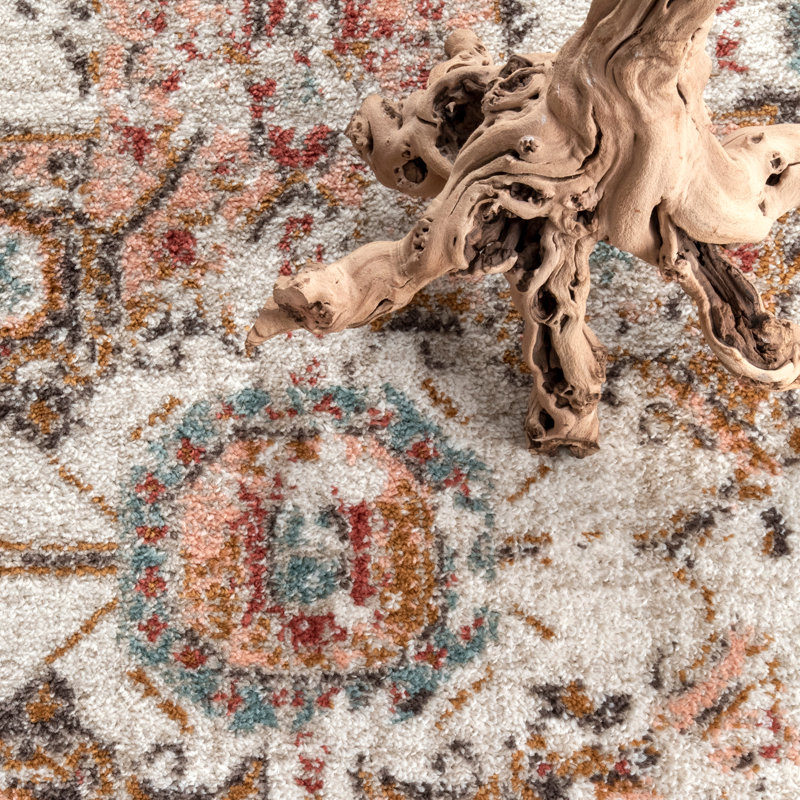 Oriental Area Rug, Rectangle 61 x 91cm