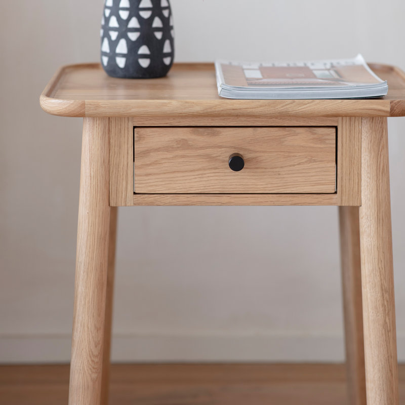 Raphael Side Table with Storage