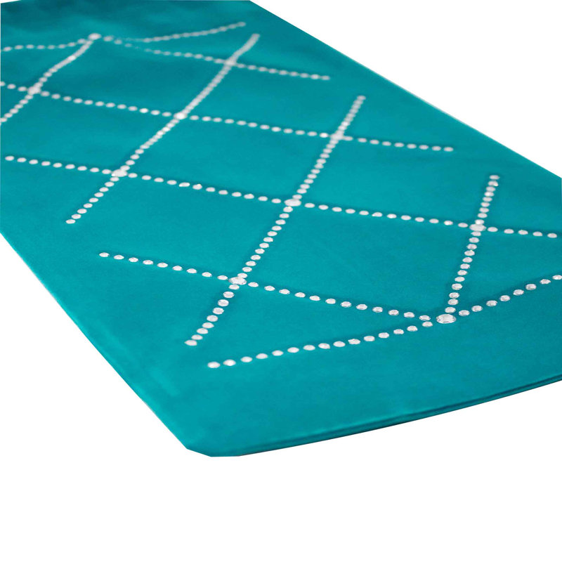Sac à vin en strass Sparkles Home «Atlas» | Sac à vin en velours avec strass en verre éblouissant, Turquoise