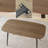 55.1'' Rectangular Dining Table Set, Modern Kitchen Table, Steel Legs (1 Table 4 Chairs)-436812394-436812393