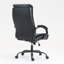 Fauteuil de direction haut dossier en similicuir avec hauteur réglable et rembourrage confortable pour un soutien et un style ultimes