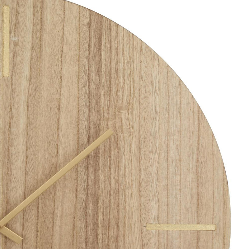 Horloge murale Tillie, Brun / blanc