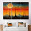 Croker - ensemble d'art mural abstrait paysage-108315639-108315644