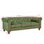 Grand canapé, canapé en velours à trois places avec canapé capitonné classique Chesterfield de PHOREAL-1792798124
