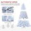 Grand arbre de Noël artificiel avec 1518 branches-314274644