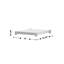 Galvanized Steel Adjustable Add-On Work Table Restaurant Shelf for Work Tables-113377971
