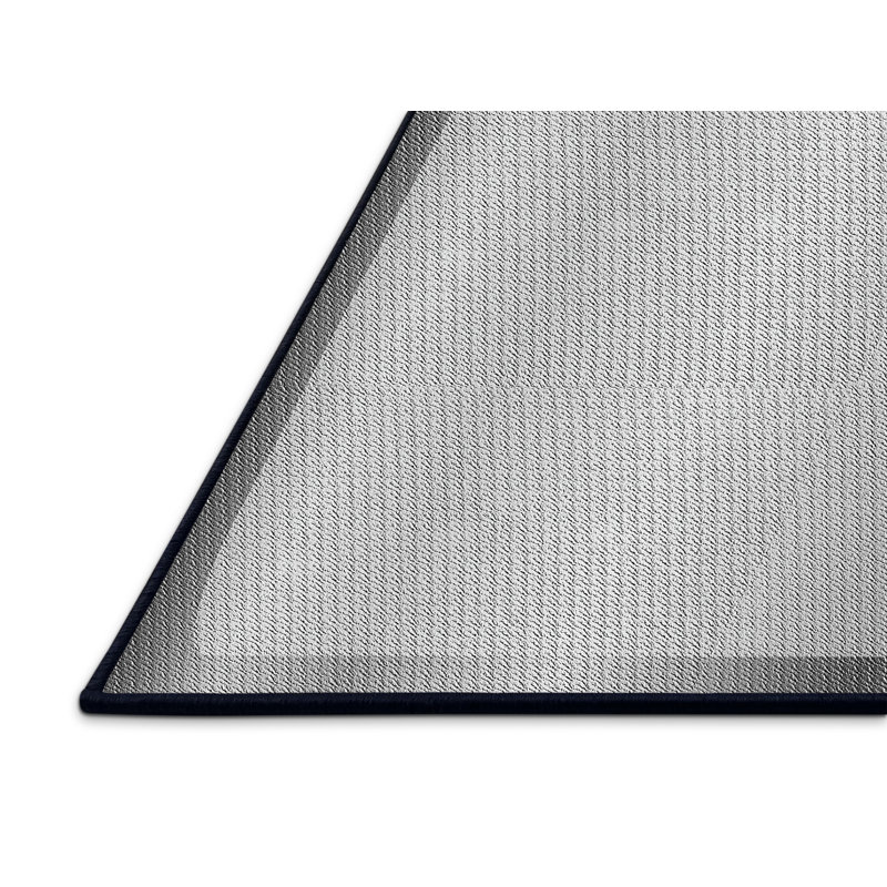 Tapis gris/noir/mauve à motifs, Rectangle 8 pi x 10 pi