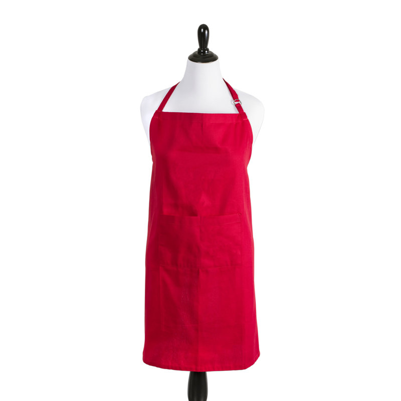 Tablier de cuisine chef, Rouge Tango