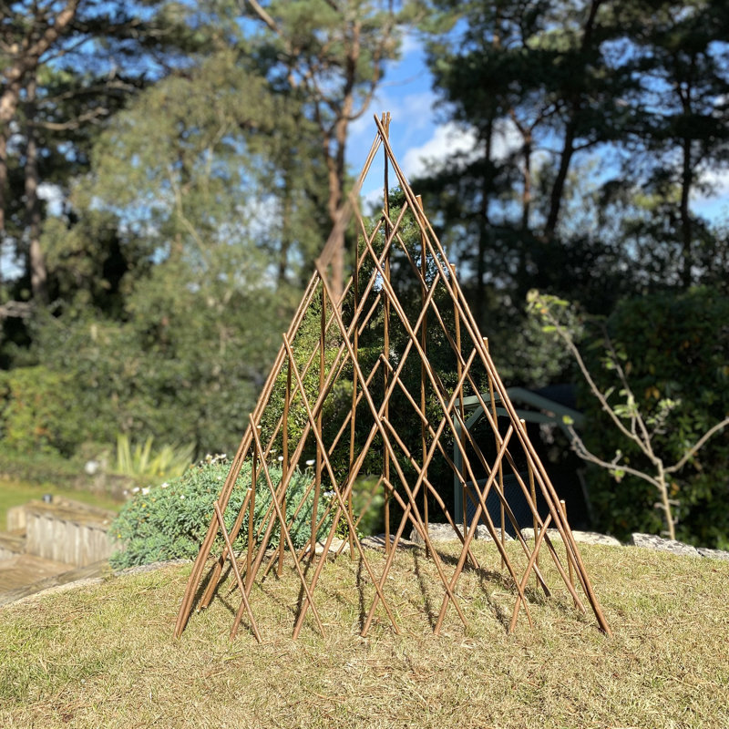 Allmond Wood Expanding Trellis, 120"H x 35" W x 35" D