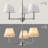 Costa Iron 3-Light Chandelier-1404180661