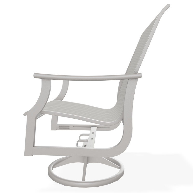 St. Catherine Polymer Outdoor Lounge Chair, Warm Gray, Harbor