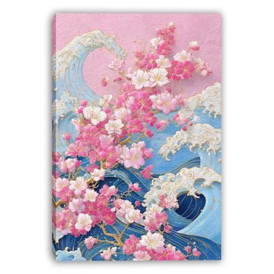 «Spring Tide Bloom», art mural sur toile tendue
