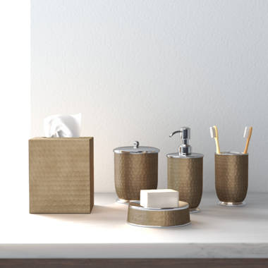 Elegant Bathroom Accessories - Set of 6 Seidman Collection