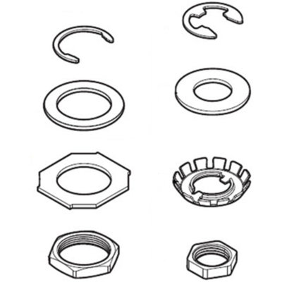Commercial Widespread Mounting Kit