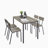 Hadiyah 4 - Person Four Leg Dining Set