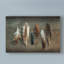 «Feather Collection I», reproduction d'impression sur toile tendue-33425735