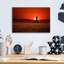Art mural en verre Breakwater Bay «Sunrise At Ram Island Ledge» par Rick Berk-2085266875