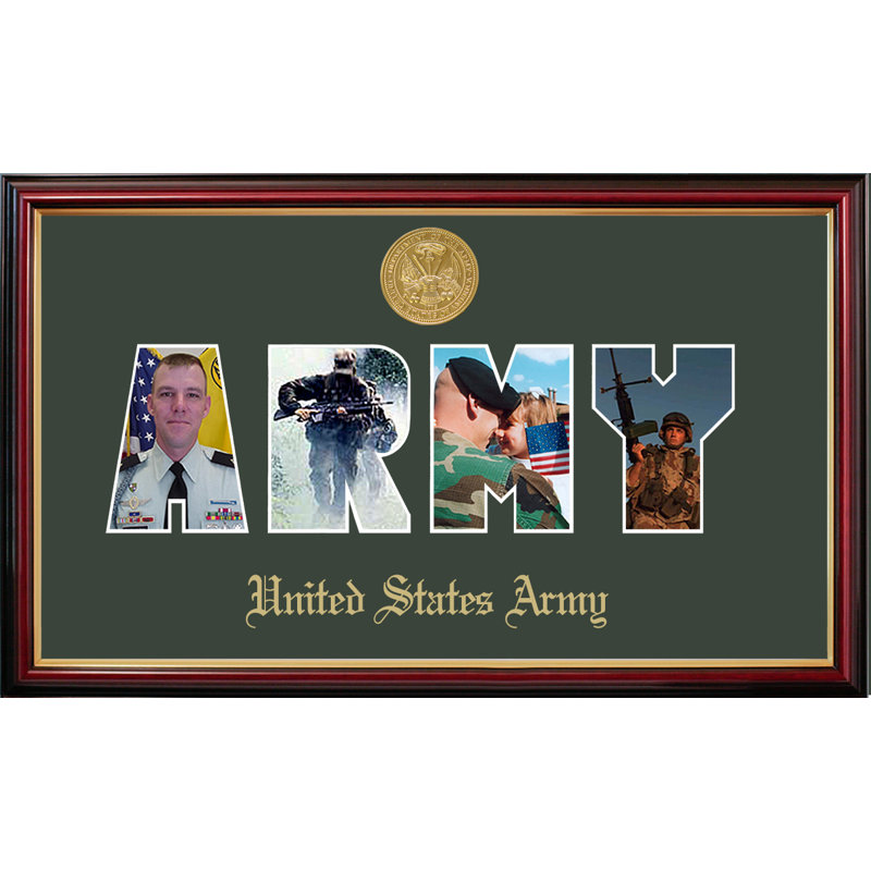 Army Collage Photo Petite Picture Frame