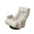 Modern 360° Swivel Floor Gaming Chair, Adjustable 5-Position Reclining Lounge Chair with Armrests and Tufted Padded Seat