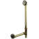 Leg Tub Drain With Overflow