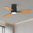 Emidia 42 inch Flush Mount Ceiling Fan with LED Light for Medium Rooms-1812047006-1816483604