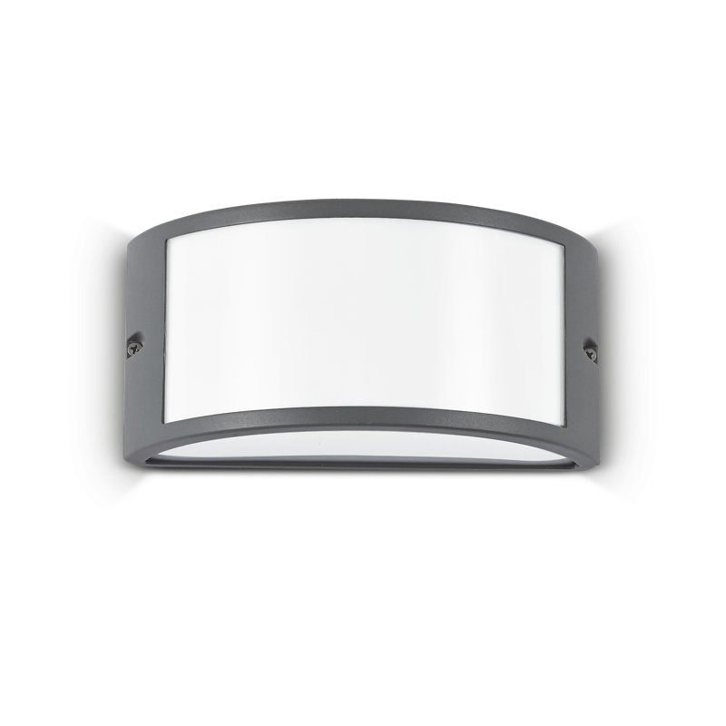 12cm H Outdoor Flush Mount, Grey