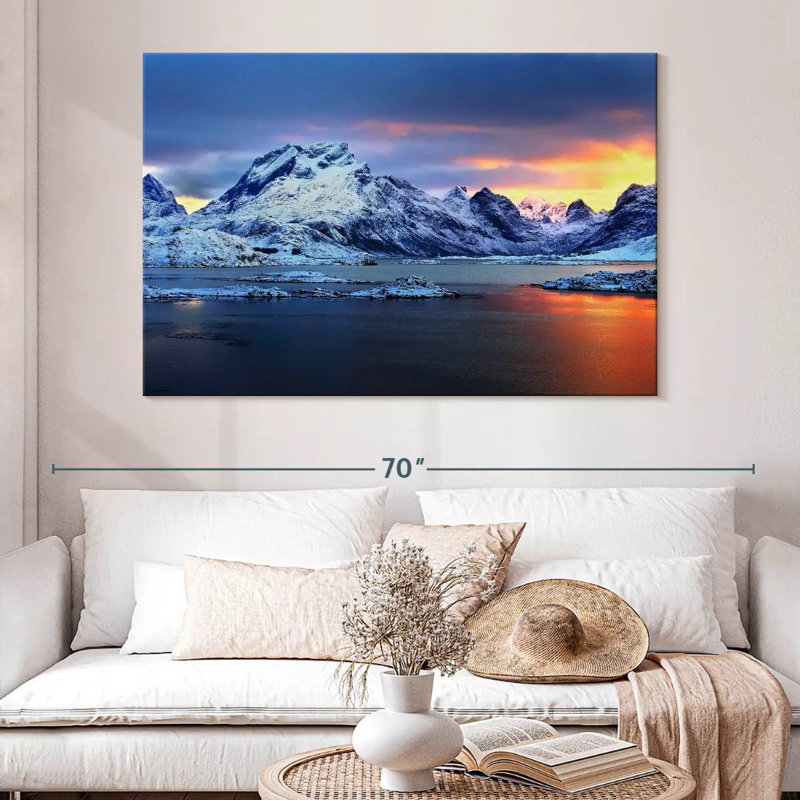 Alvord Norway Snowy Mountains