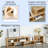 2 Tier Bookcase L-shaped 2 Piece Cube Tv Stand, Free Combination Visitor Room Open Storage Bookcase Shelf-921942076