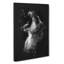 Yawning Lioness - Wrapped Canvas-56634828