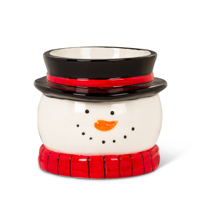 Pot de fleurs Snowman Head