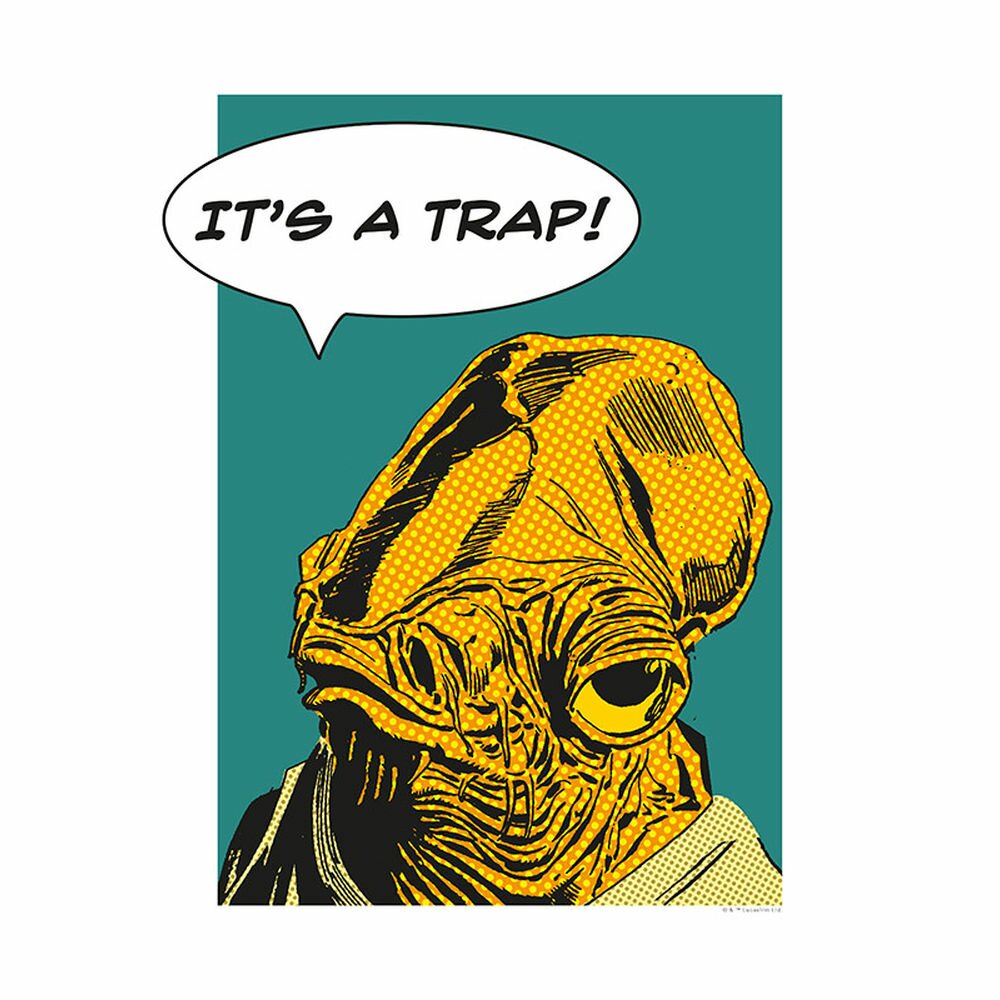 Poster Star Wars Zitat Ackbar