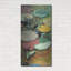 Art mural en métal luxueux «Windchime Spring» par Allan Friedlander, 24 po x 48 po