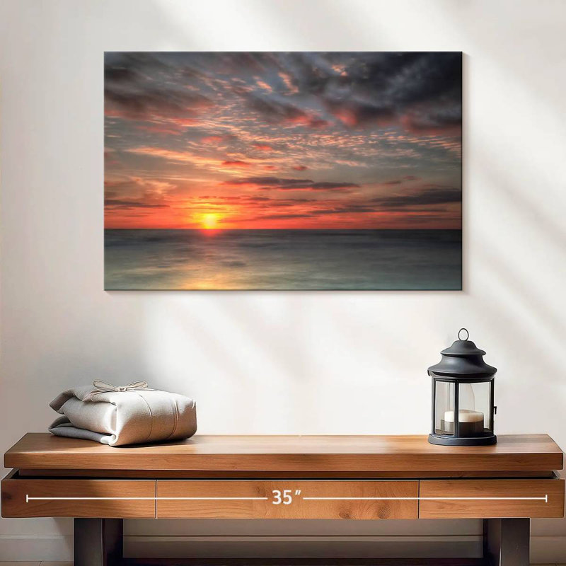 Alvord Atlantic Sunrise No. 9, 16" H x 24" W