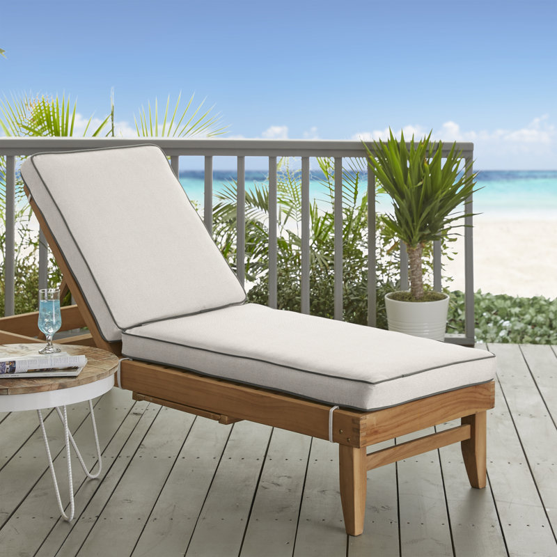 Coussin de siège / dossier d'extérieur Sunbrella, H 3 po x l 25 po x P 79 po