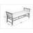 Roden 63'' Wide Bamboo Patio Daybed with Cushions-419218587