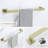 5-Piece Bathroom Hardware Set - Premium SUS304 Stainless Steel Towel Bar & Holder Kit With Concealed Screws For Modern Bathroom & Kitchen-113930526