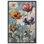 Art floral rétro sur toile Hued Blossom II par Art Remedy