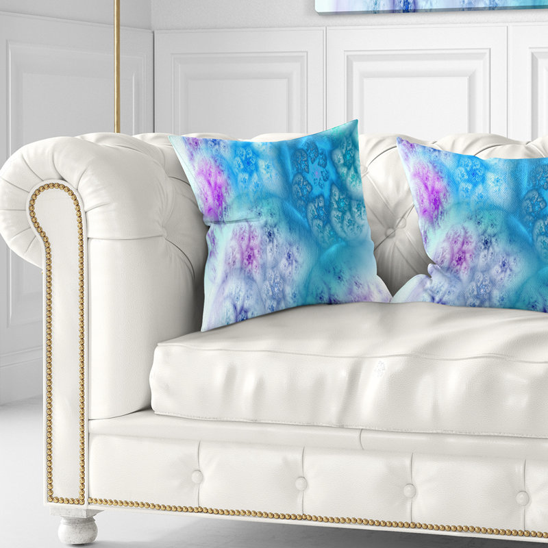 Oreiller en ciel clair transparent Abstract, 18 po x 18 po, Coussin décoratif