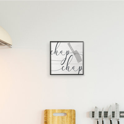 «Kitchen Chop» par Daphne Polselli - Art textuel