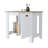 1-Door Kitchen Island With Open Shelf
