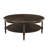 Philippe Round Coffee Table With Shelf
