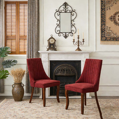 Chenille Dining Chairs
